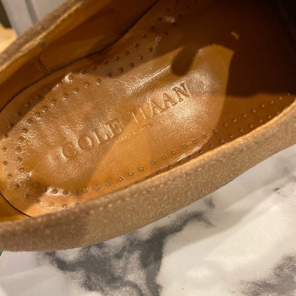 Cole Haan Suede Shoes Light Brown Size 11 - Picture 6 of 6